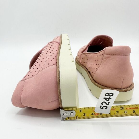 VANELi Pink Platform Sneaker Jemma Leather Slip On Perforated Loafer 6M - Picture 12 of 12